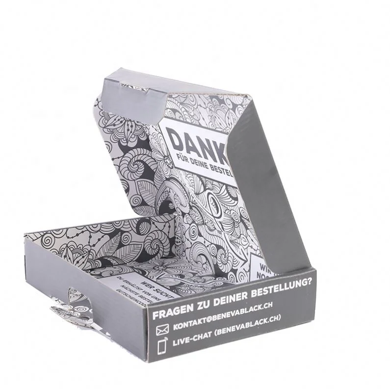  Оптовая торговля пустая коробка для конуса пиццы упаковочная с логотипом на заказ гофрированная бумага упаковки