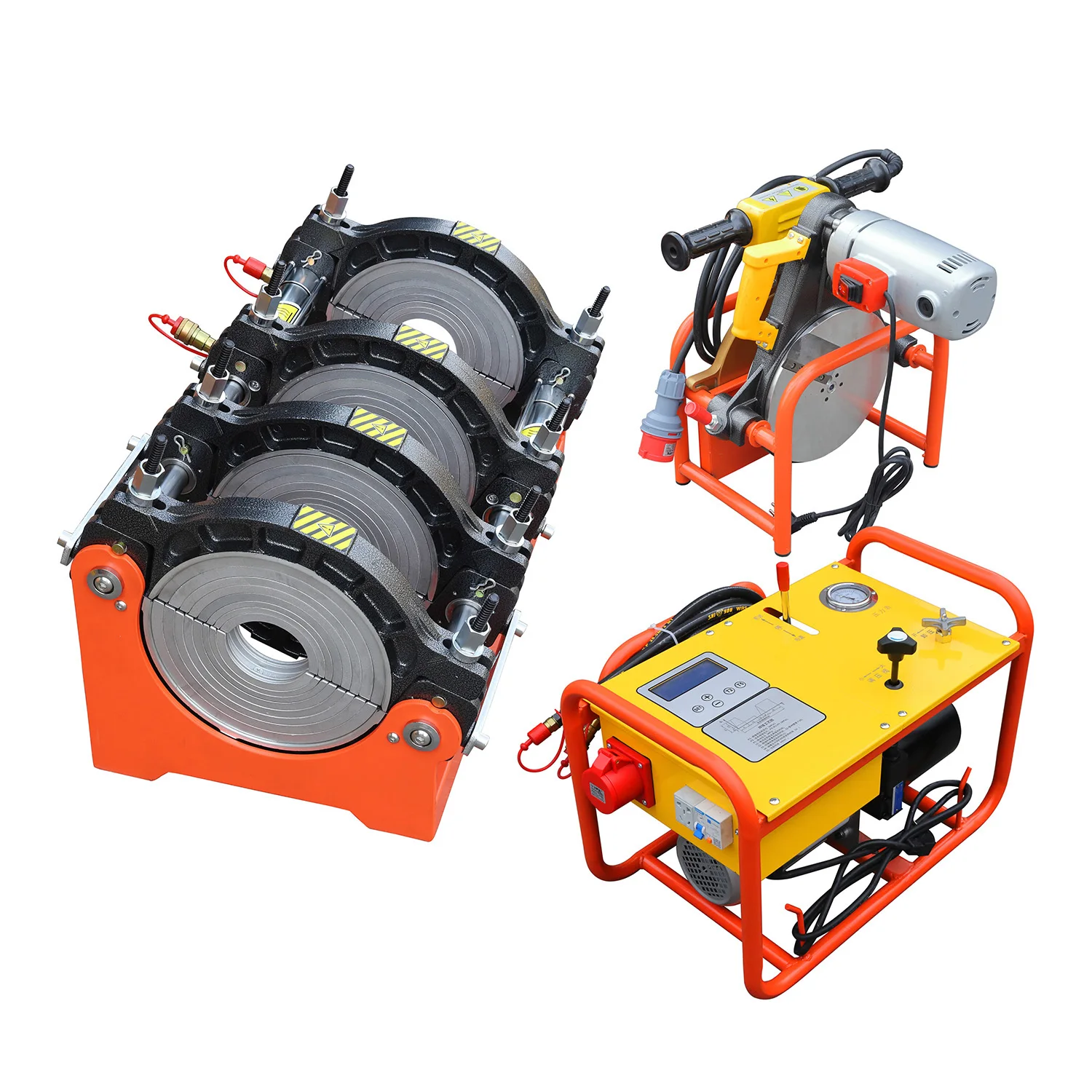Welping 63-160mm High Quality WP160B Hydraulic Hdpe Pipe Butt fusion Welding Machine Thermofusion Welding Machine