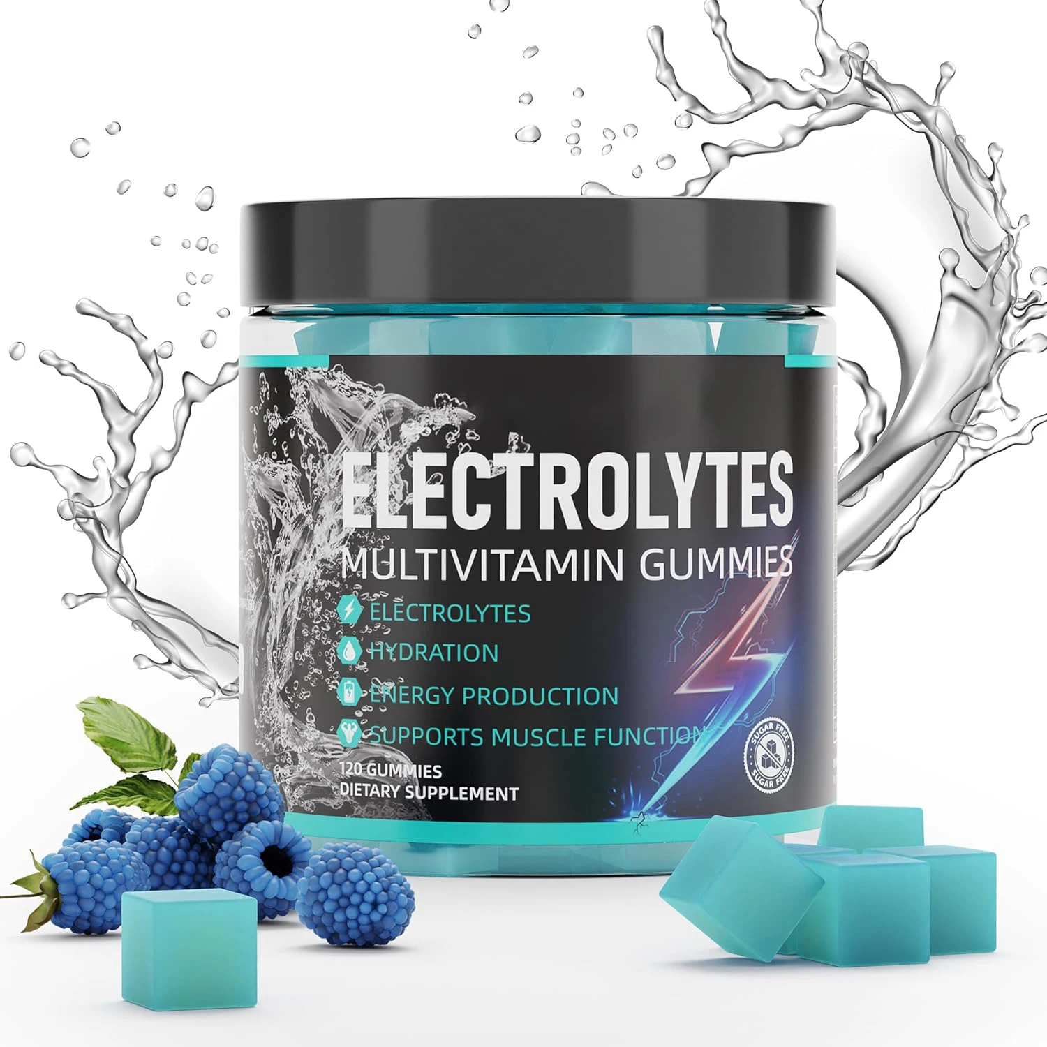Biocaro Herbal Supplements Electrolyte Powder Gummy Candy Body Strength Food Electrolyte Gummies