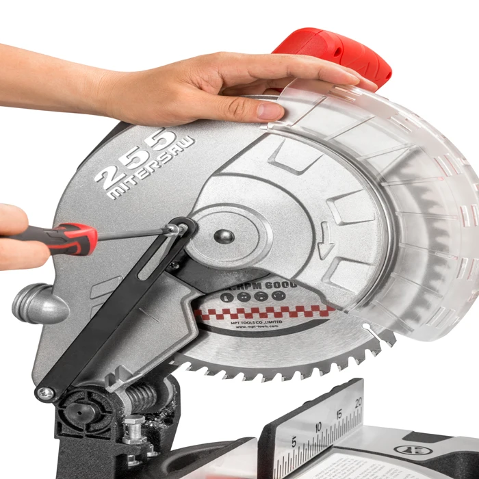 MPT 2200W 250mm Electric Back Saw With Mitre Box