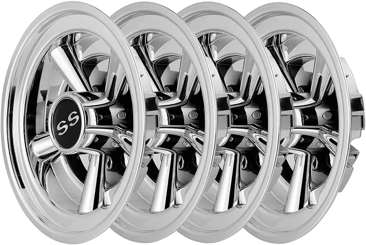 Golf Cart Accessories Wheel Covers Hub Caps for Yamhah/Club CAR/EZ-GO pAR Car 8'