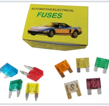 shenxiong hot selling standard mini micro maxi Medium auto car  blade fuse 1A to 40A fuse holder 32V