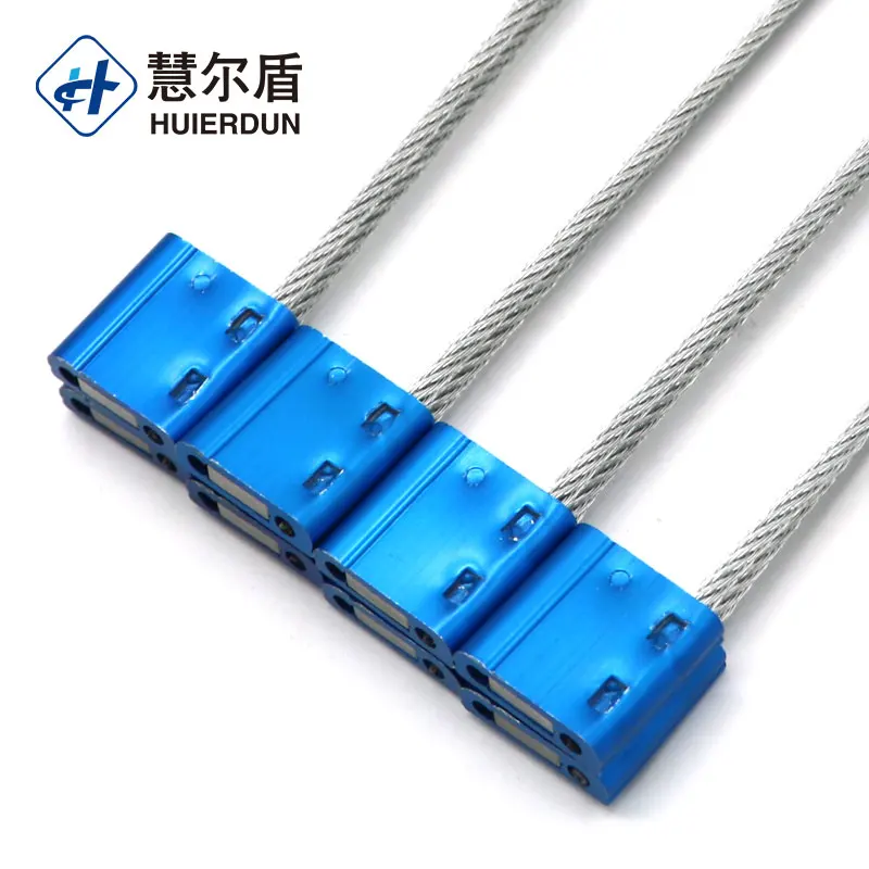 HED-CS107  aluminum alloy shipping cable seal lock lock distributors tamper proof cable wire seal meter for post bank