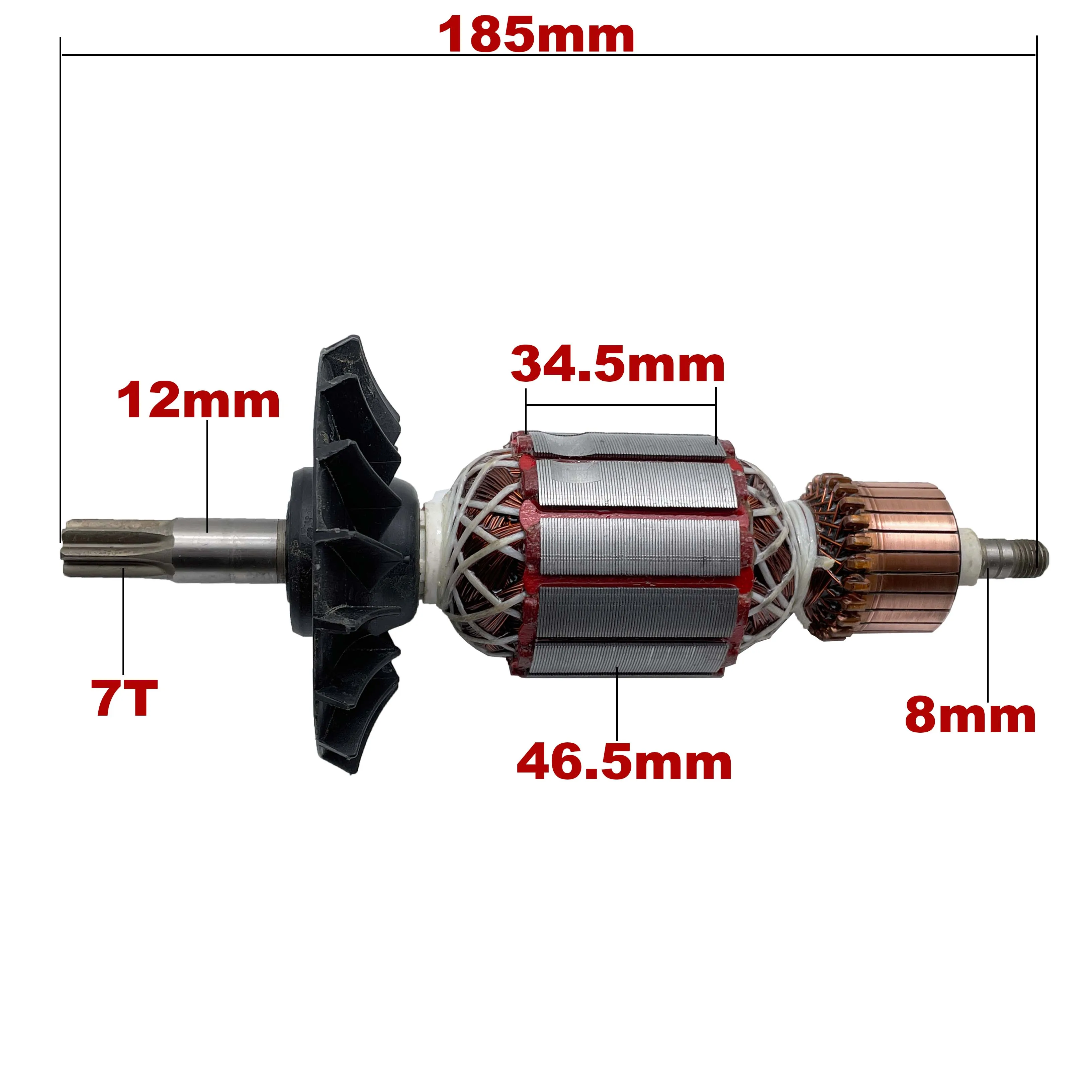 AC220V-240V якорь ротора якоря для Бош роторный молоток GBH5-38 GBH5-38X GSH388 GBH5400