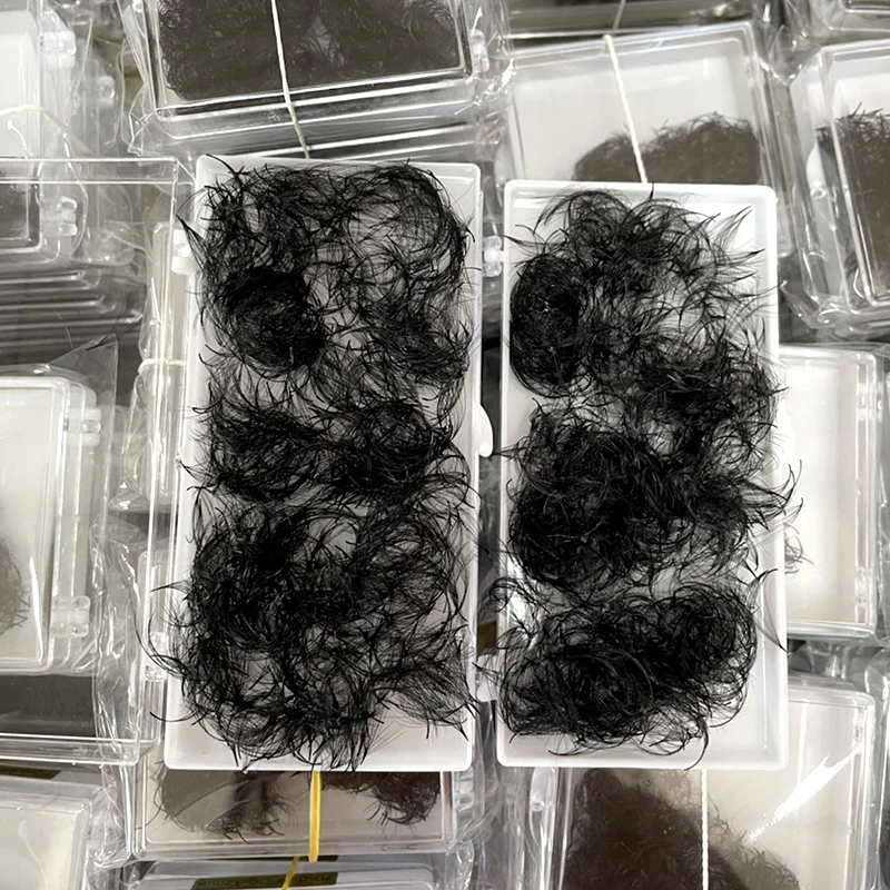 Stock Handmade Loose Promade Fans Pointy Base Stem Premade 300 500 1000 Eyelash Extensions Promade Volume Fans Loose