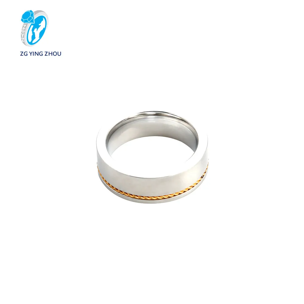 Simple design charm silver plating women man engagement finger rings