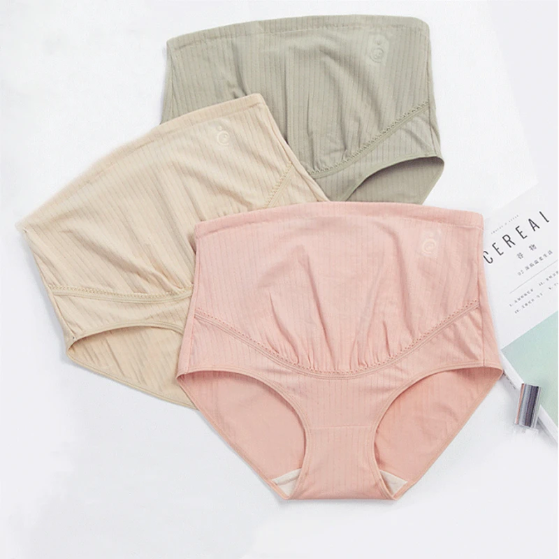 Новые удобные регулируемые трусики для беременных женщин с высокой талией для подтяжки живота хлопковые трусики больших размеров для беременных