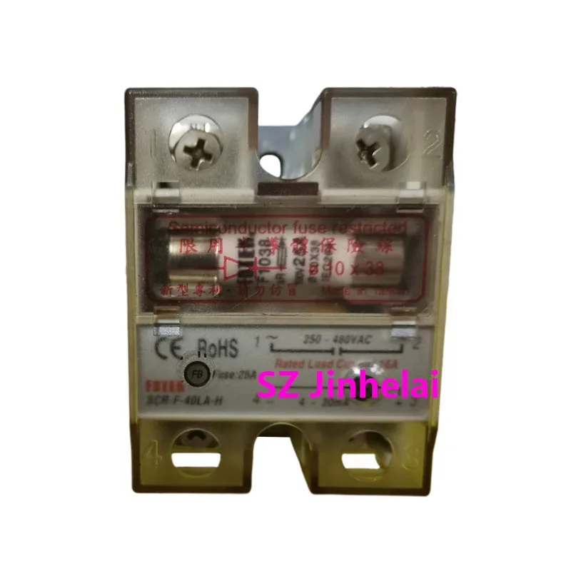 New and Original FOTEK SCR-F-25LA SCR-F-40LA-H High Quality SSR 16A Solid State Relay Voltage Regulator