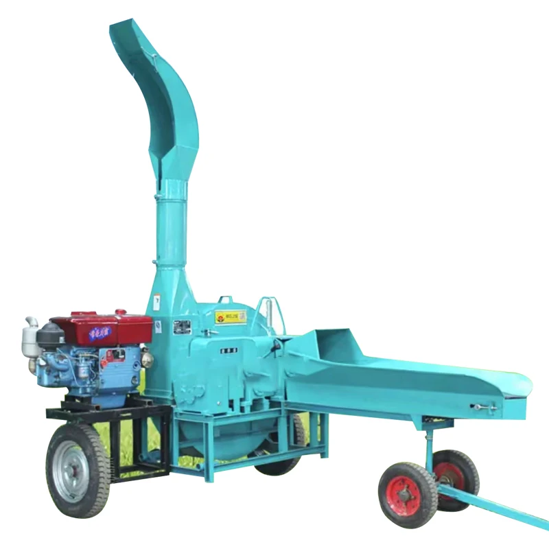 30 tons per hour high output Hay Cutter with conveyor better choice for large farms Chaff Cutter