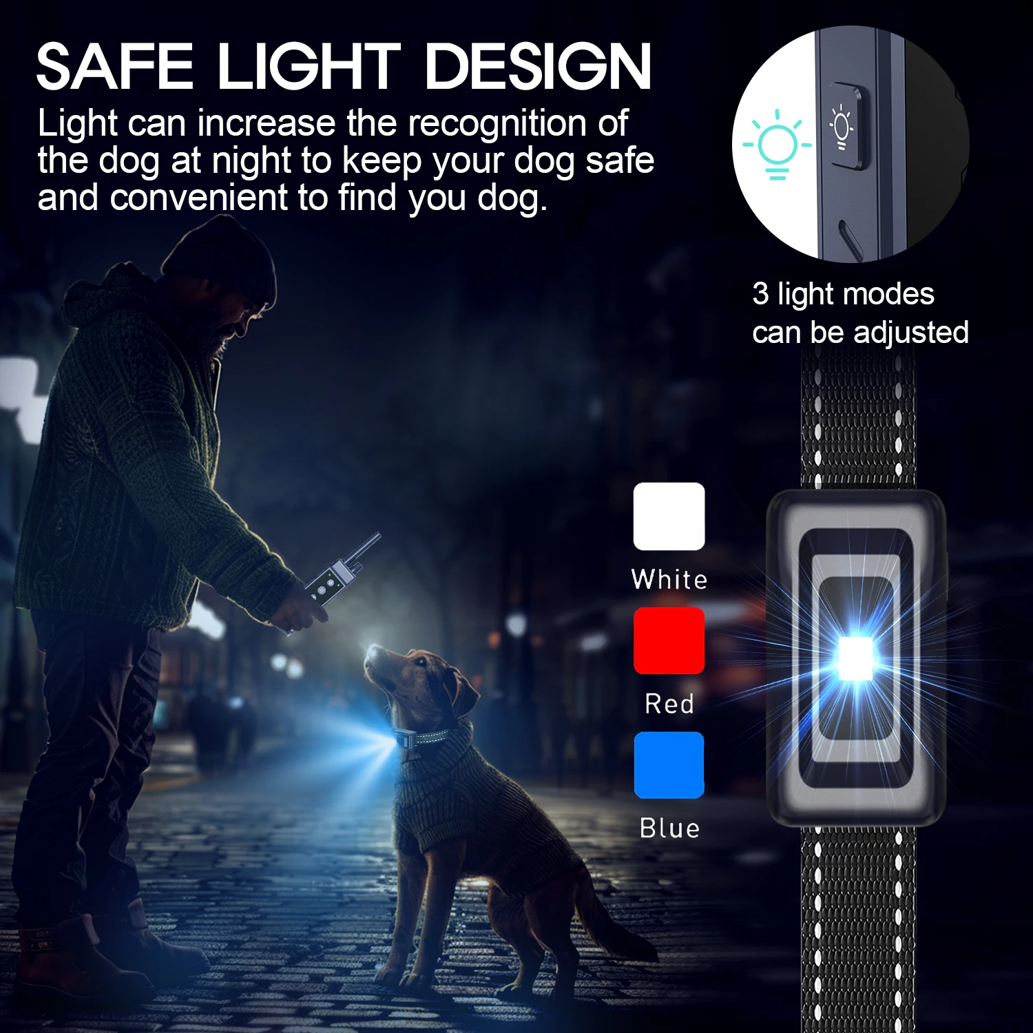2024 Popular Factory Wholesale 4265 FT  Control Range Remote Training Dog Collar with Turbo Boost and Keypad Lock