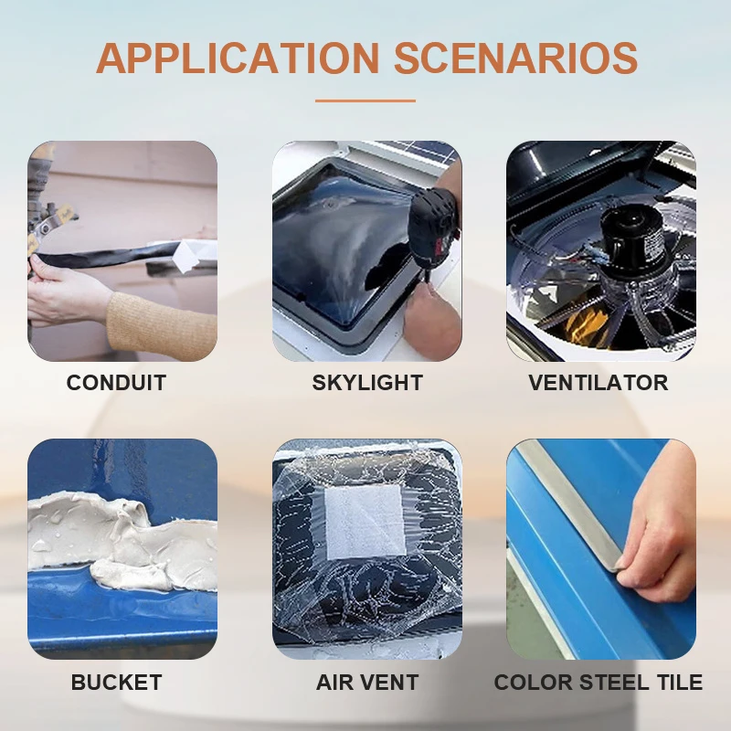 Heat Resistant Butyl Tape,Butyl Duct,Window Rubber Sealant Tape For Boats And Yachts