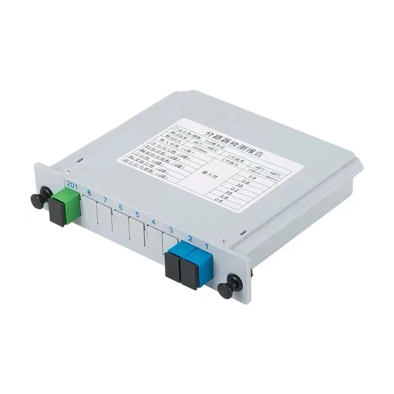 New products lgx box fiber optic cassette module 1x8 plc splitter