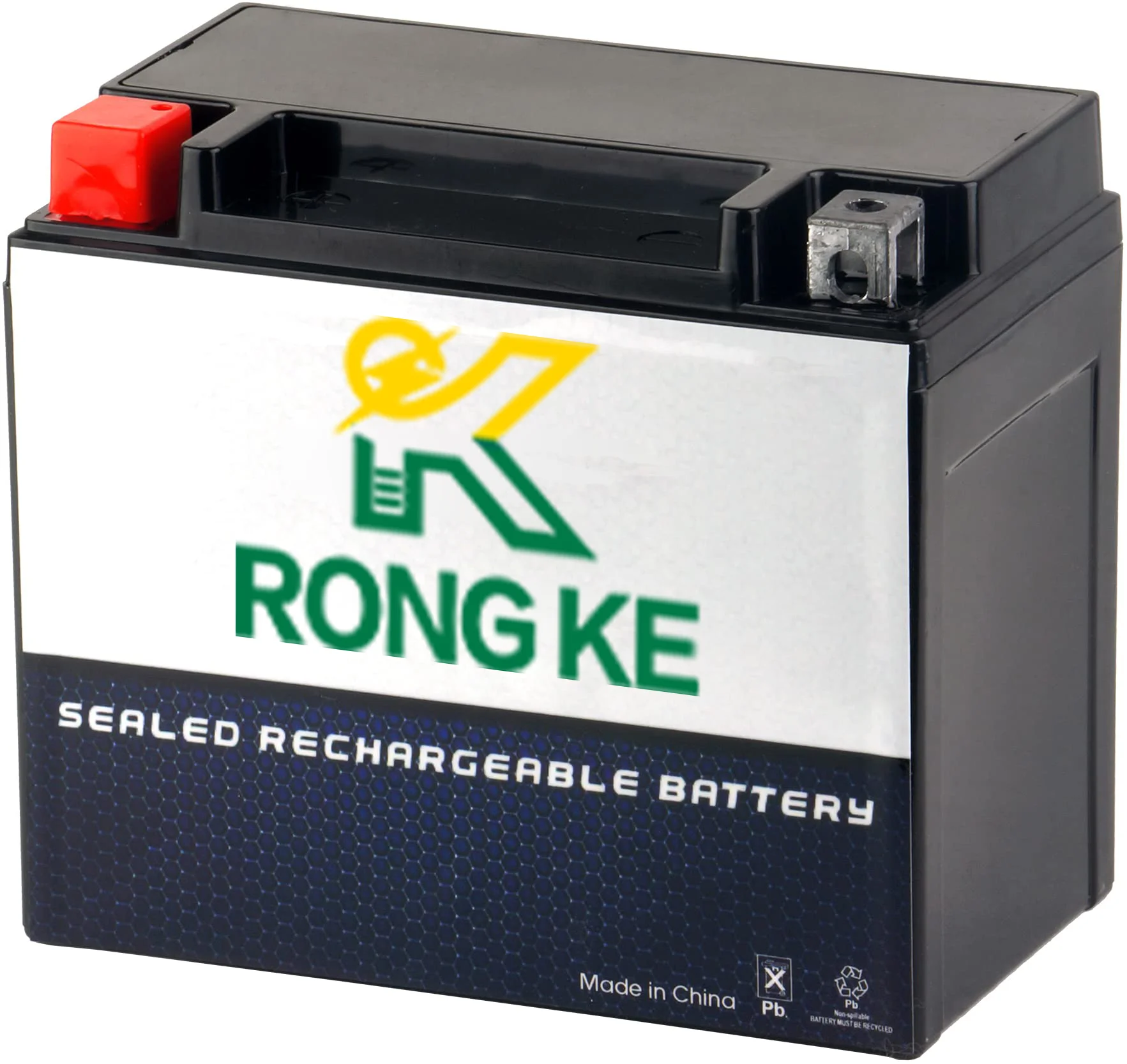 Lead Acid Battery Free Replacement Battery for ATV Motorcycle Scooter and UTV 12 Volts 1.2 Amps 10Ah