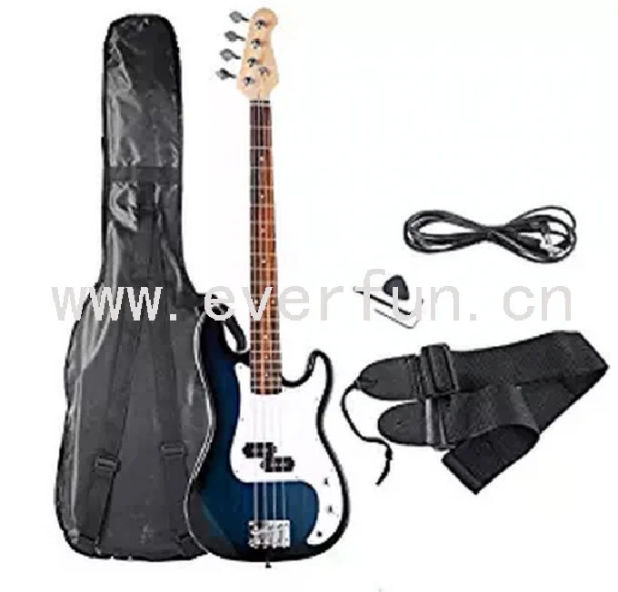 cheap popular factory colorful professional  4  string electric bass guitar
