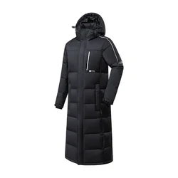 Kempgear Light Fashion Zipper Lady Hooded Puff New Design Puffer Coat Long Winter Down Jacket
