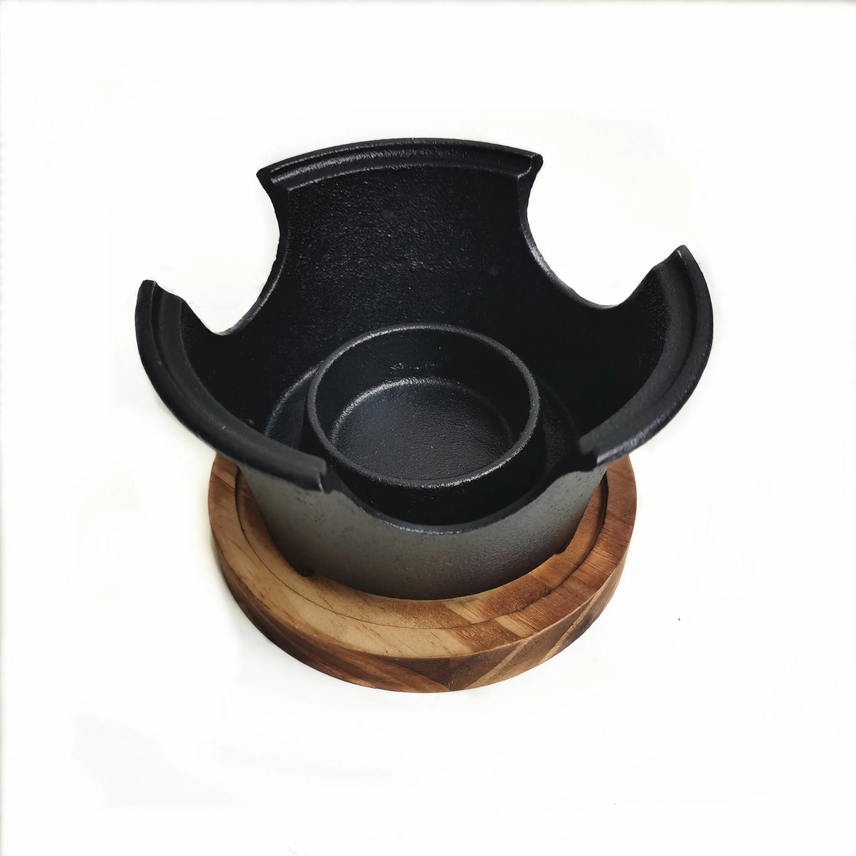 Popular design small round cast iron charcoal barbecue grill stove