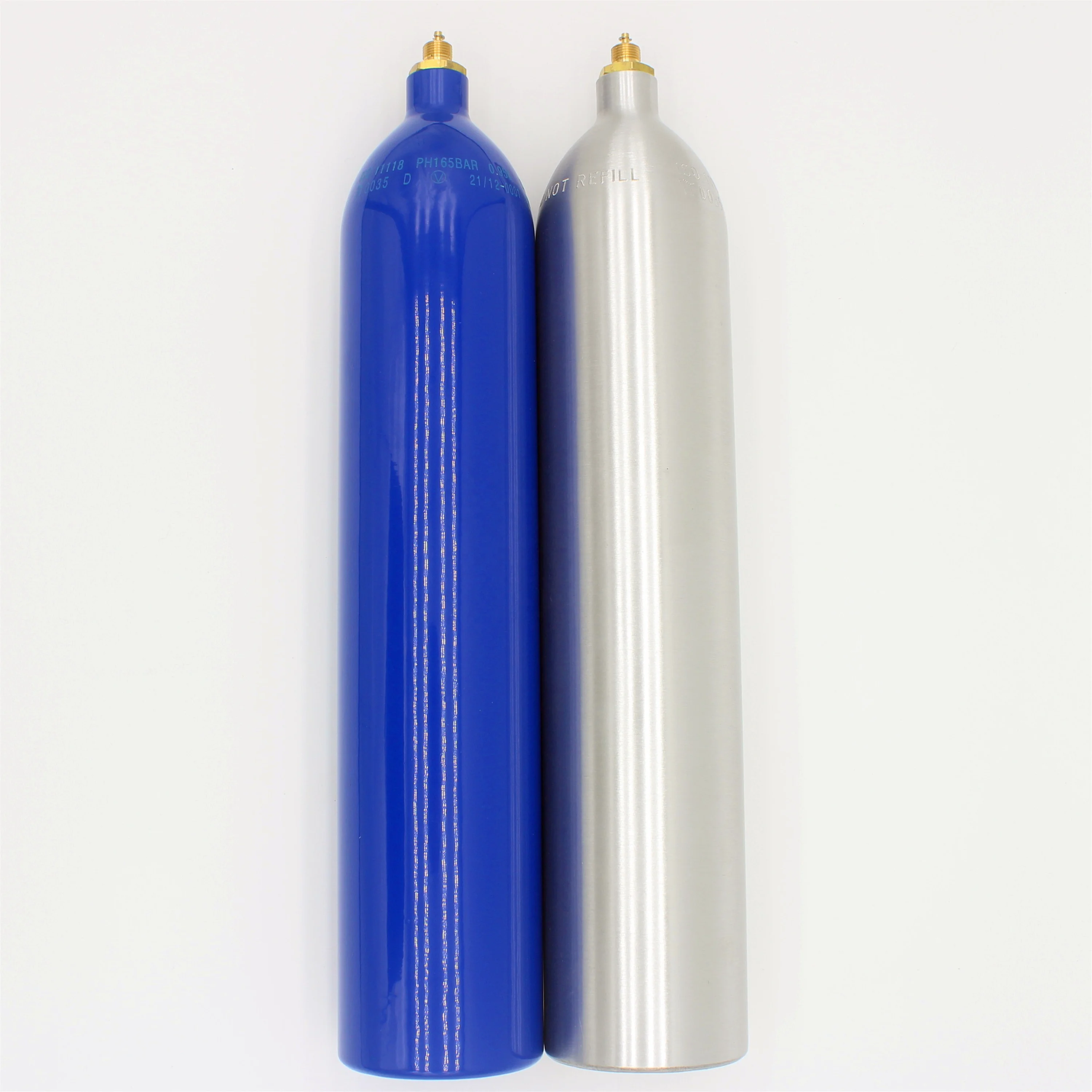 Factory  sale high quality aluminum gas cylinder 0.95L/580g gas cartridge
