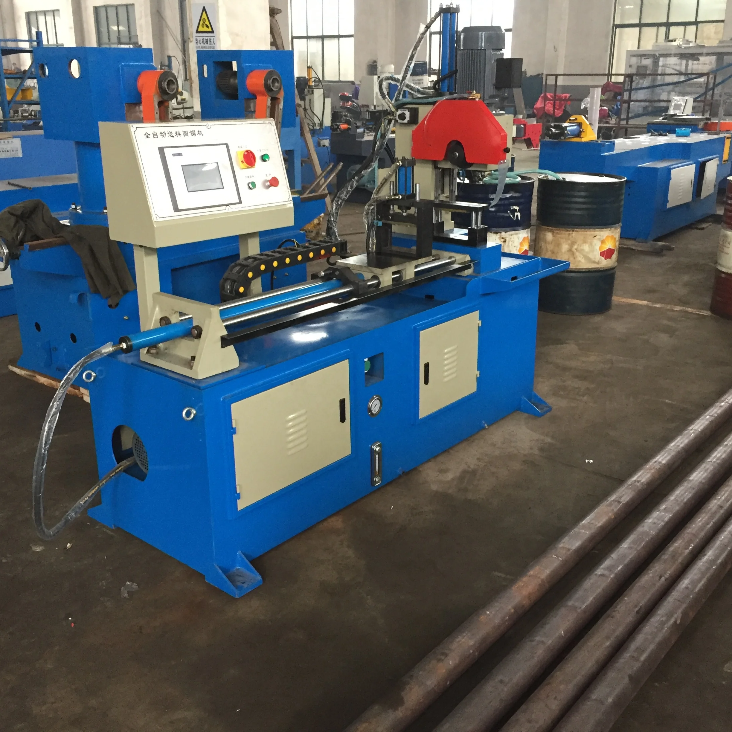 Mc-355ZL Hydraulic CNC Pipe Cutting Machine Tube Cutting Machine  Profile Cutting Machine