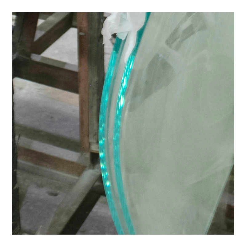 Curved tempered laminated glass bent double toughened laminated glass panels