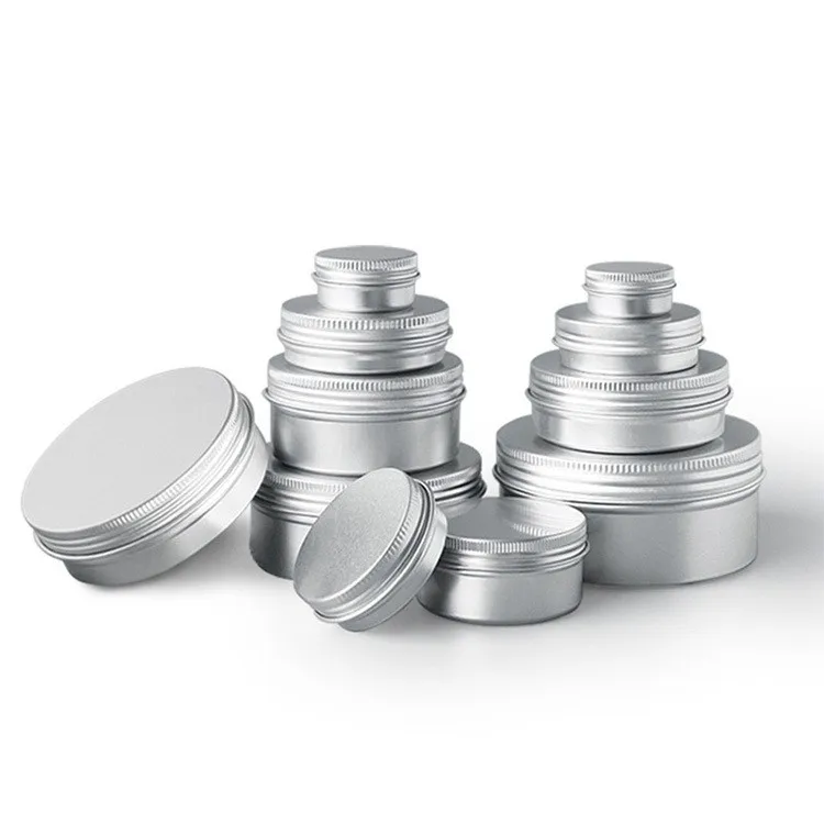 Aluminum tin can wholesale round thread aluminum cans