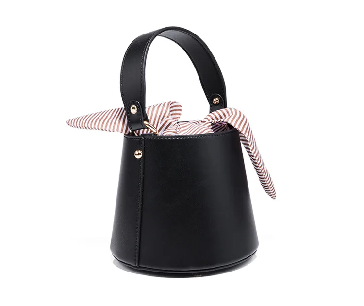 2020 beautiful design cute fashion girl pink butterfly ear bucket bag for sale