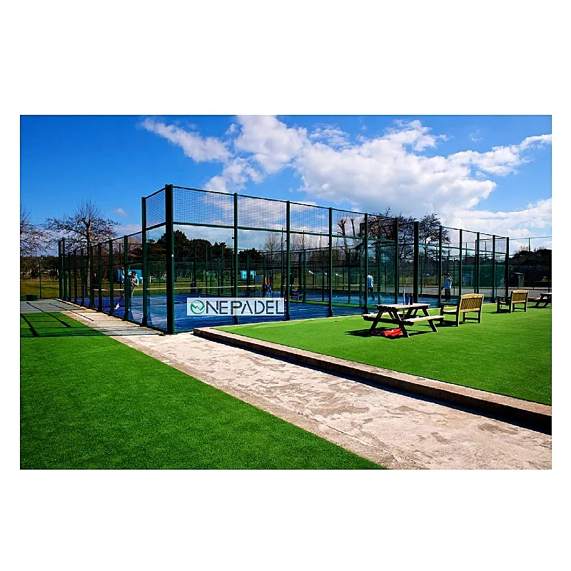 100% hot dip galvanized steel poles courts padel 15+ years no rust best quality