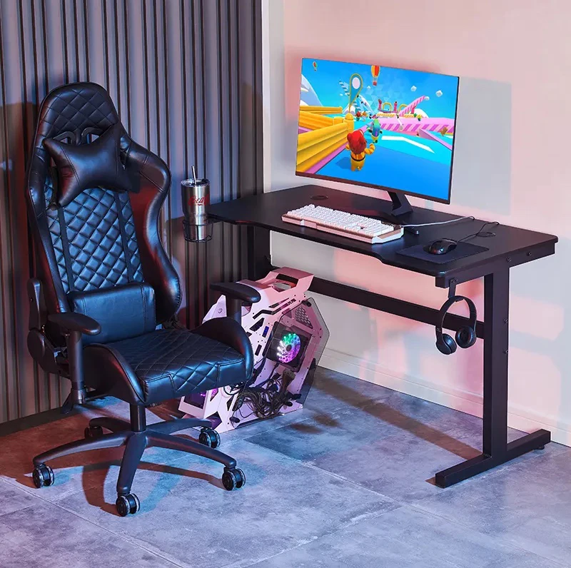 High Quality Modern black gaming desk Pc Computer Desk Gaming Table