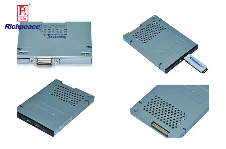 USB floppy drive on Tria ESA 7500 controller emulator