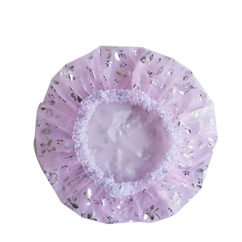 Профессиональные цветные колпачки для душа на заказ женские водонепроницаемые Многоразовые купальные колпачки