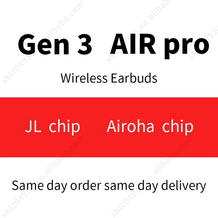 2022 Best Quality With Logo Box Noise Cancel 1:1 Air podding Pro Pods Real ANC Wireless Earphone for Airpoder 3 arbuds air3 pro