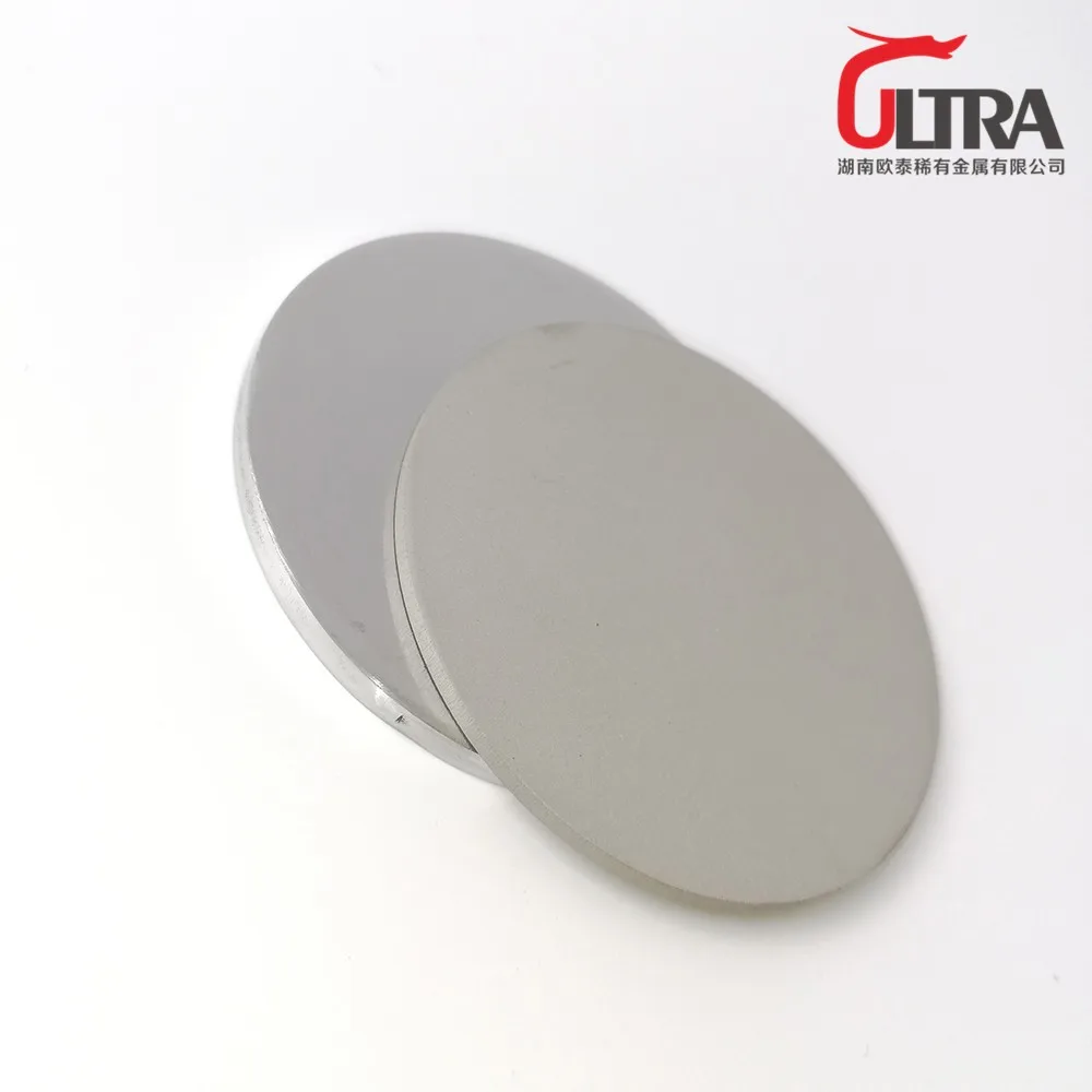 99.95% pure Ru Sputtering Target for thin film industry,Dia 50.8mm Precious metal Ruthenium target