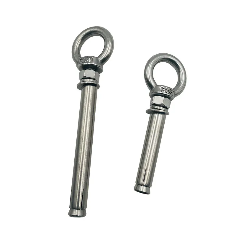 Best product new design stainless steel ring expansion bolt metal bolt short/long strength round bolt