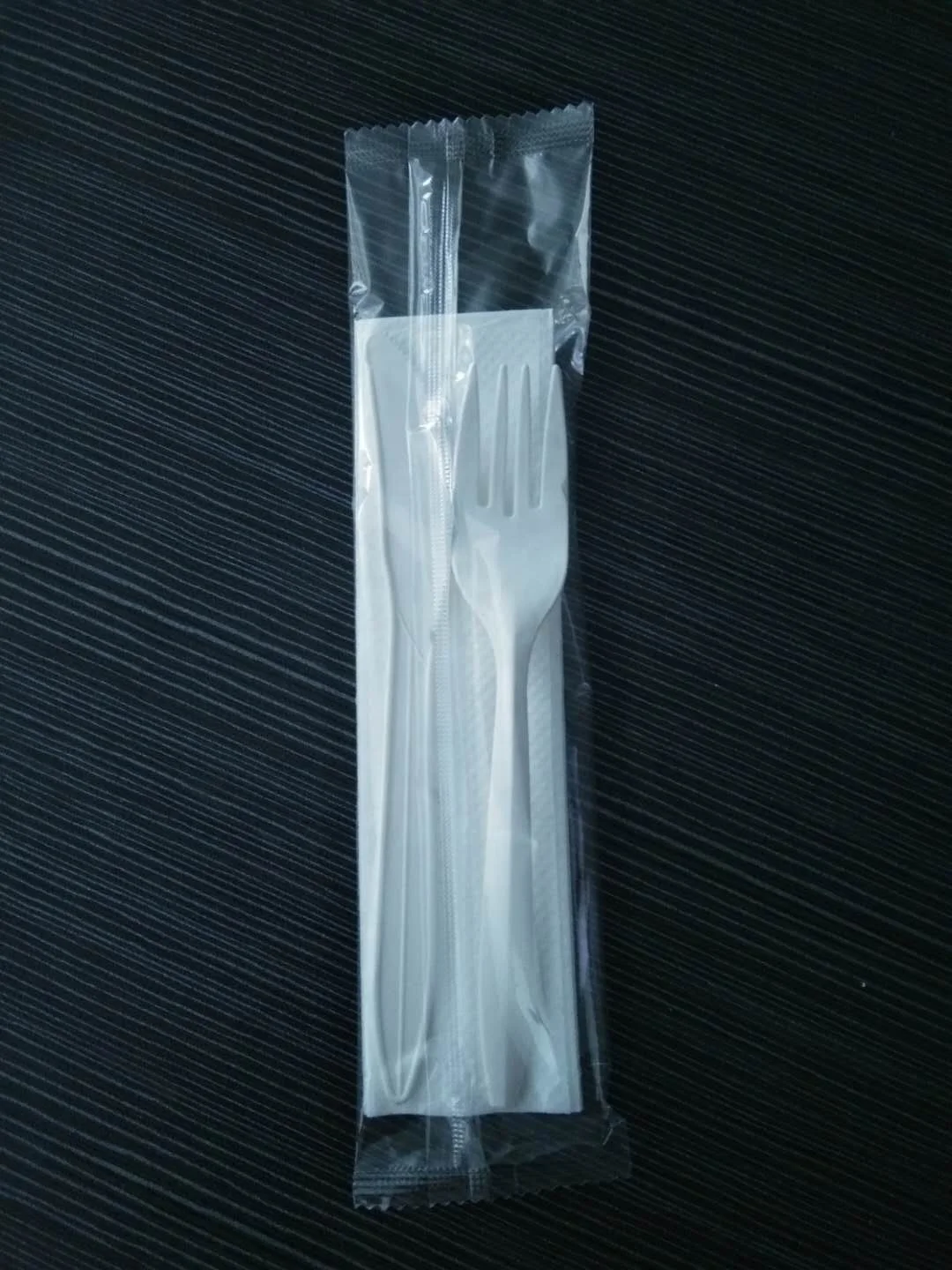 Disposable tableware disposable cornstarch cutlery fork spoon napkin