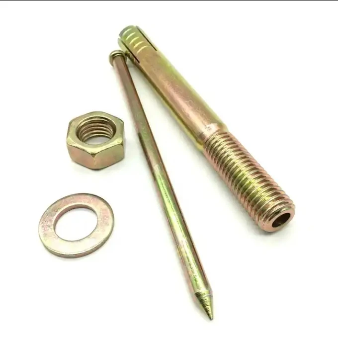 Factory-supply YZP 4.8 8.8 rust prevention Metal Heavy Duty Expansion Hit Anchor for construct