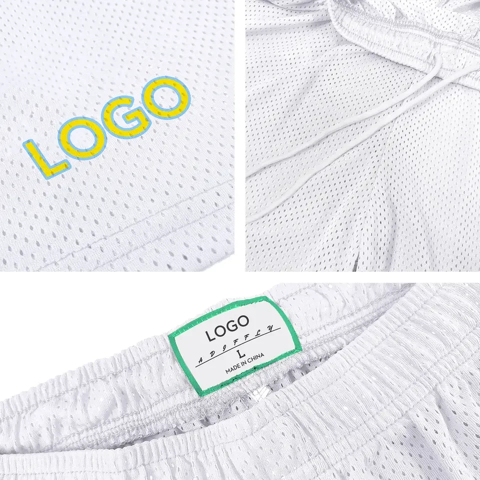 Quick Dry All Over Printing Polyester Mesh Shorts Custom Digital Sublimated Logo Street Style Basketball Shorts