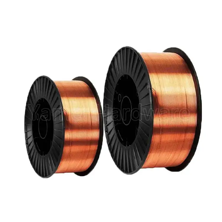 
0.6mm 0.8mm 1.0mm 1.2mm 1.6mm SG2 CO2 Welding MIG Wire Alloy Copper coated Welding Wire er70s-6 