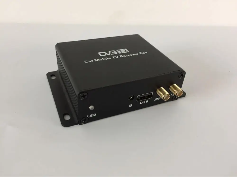  Автомобильный цифровой ТВ-приемник dvb t2 высокоскоростная двойная антенна 180 км/ч спутниковый mpeg4