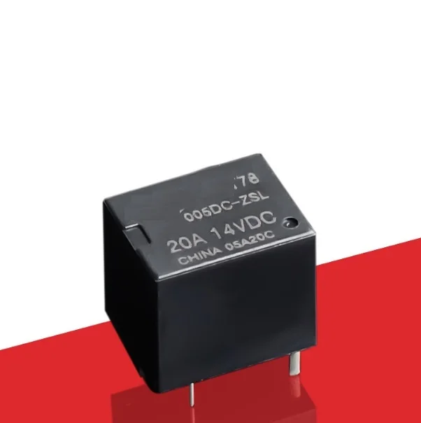 12V0.36W 5-pin 20A relay for T78 mini car relay shutter