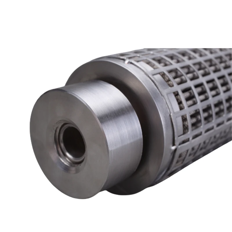 Food grade 5 micro 304 stainless steel mesh pleated juice  filter cartridge