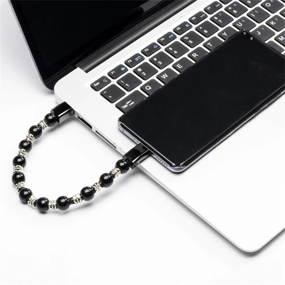 Bracelet USB Charging Cable Data Charging Cord USB C micro USB Charger Cable for iPhone Android Type C