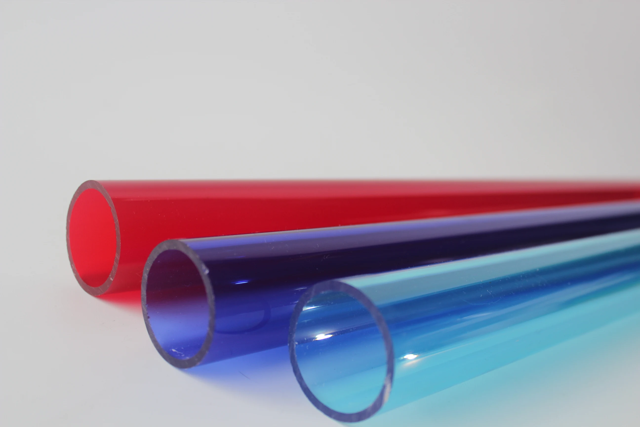 Ning E-Plastics Acrylic tube for Transparent LED Adhesive Film acrylic pipe tube