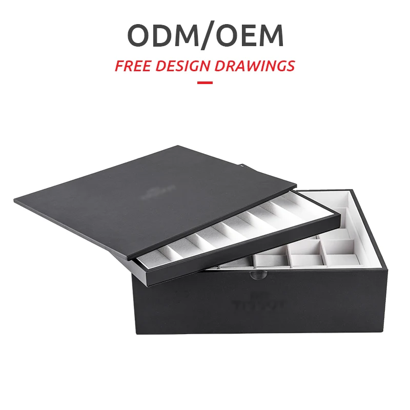 High Quality 12 Slots Wooden Mens Velvet Flat Rollex Rolx Rolox Watch Box Strap Jewelry Luxury Watch Wood Box