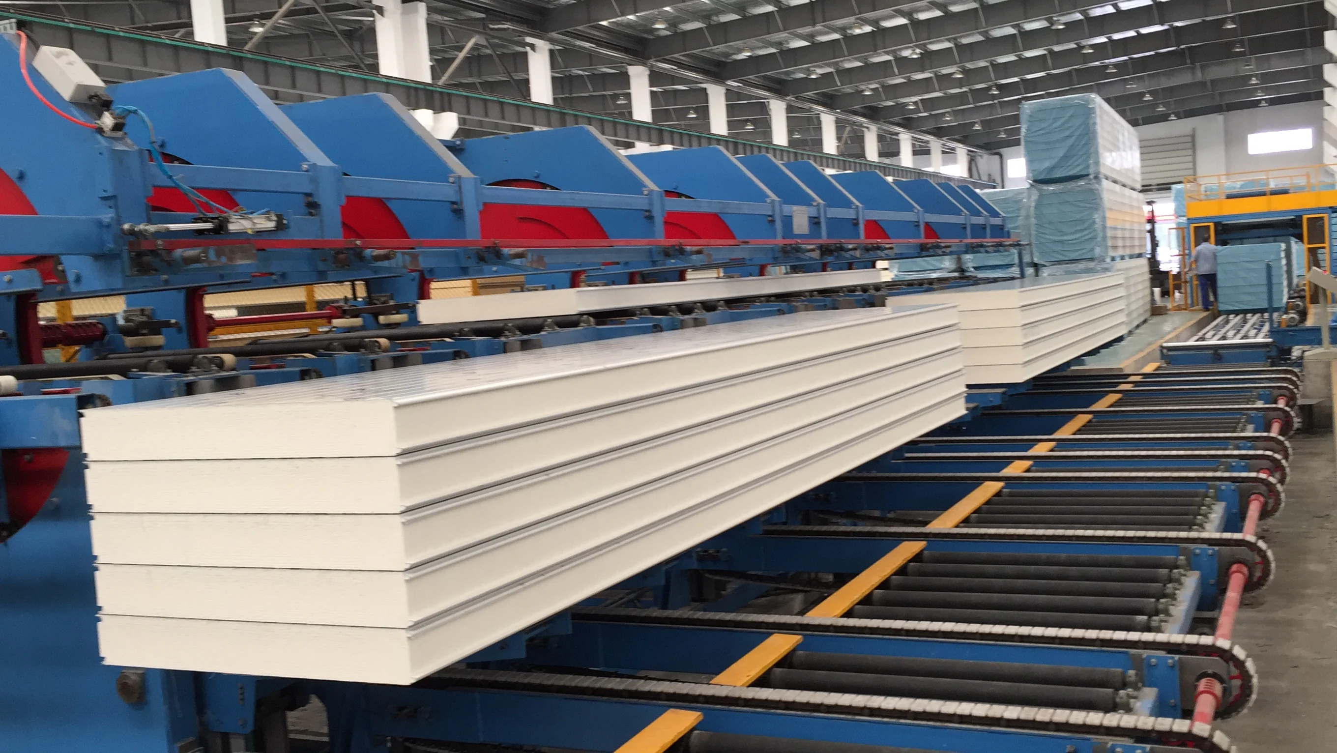 PIR cold room inculstion panels for logistics warehouse