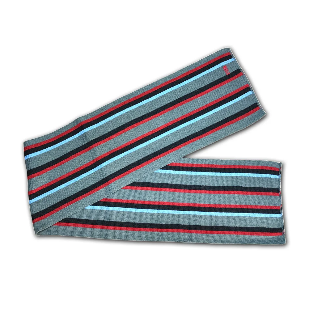 knitted scarf for women acrylic scarf winter blue plain jacquard scarves knitted embroidered