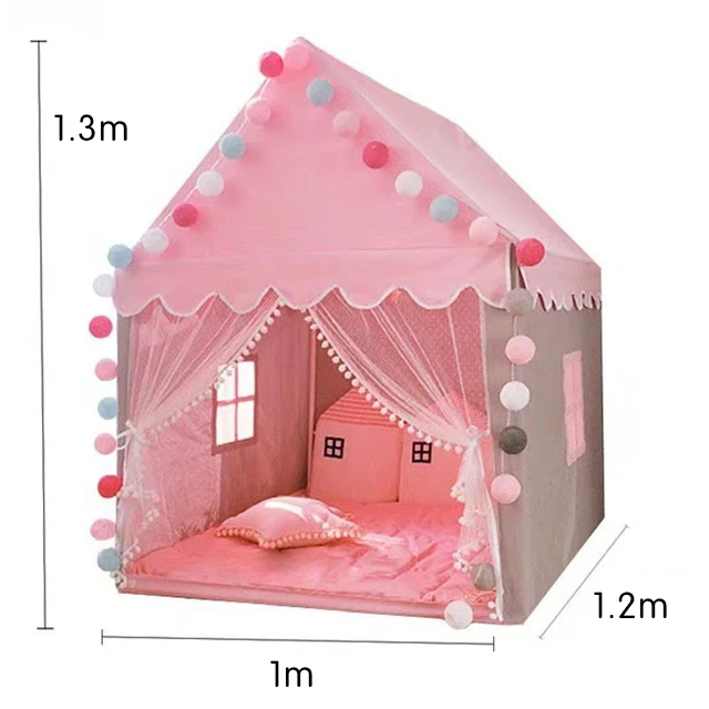Girl Princess playhouse boy indoor house Castle children tent playhouse
