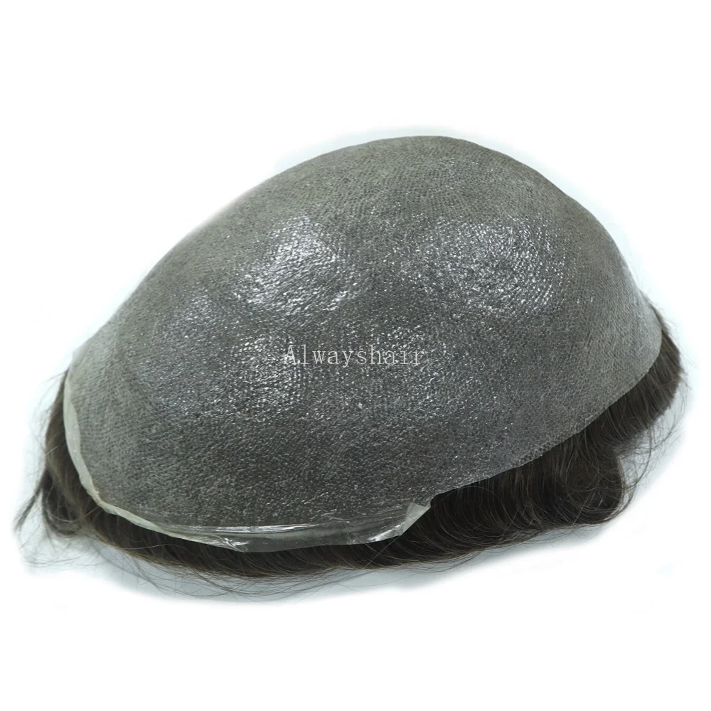 RH BIO 100% Hair Density Thin Skin Hair Replacement Systems Wholesale for Men