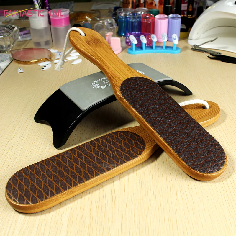 2022 private label professional friendly sandpaper easy to clean hot sale wooden foot file