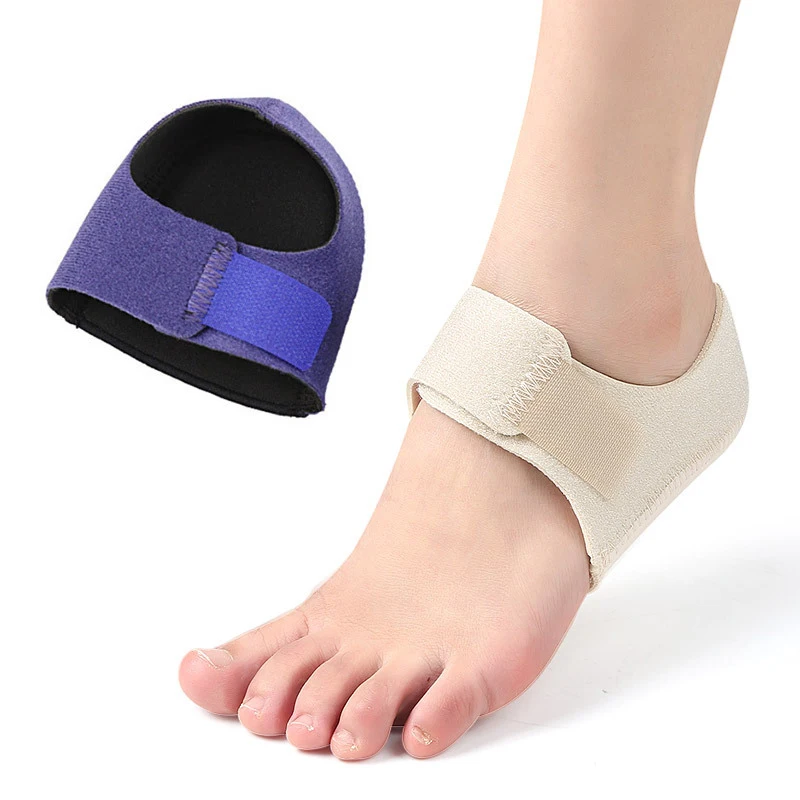 Adjustable Heel Protector Insole Ankle Brace Heel Cushion for Orthotic Plantar Fasciitis Therapy Wrap Heel Foot Pain
