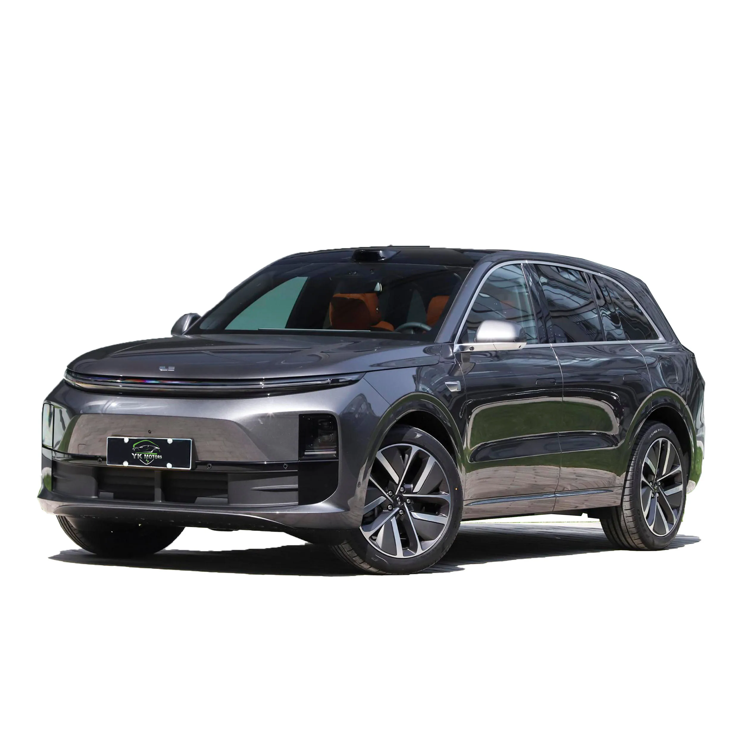 YK MOTORS 2024 EV Electric Vehicle  Li Auto L6 182km Battery Range Gray Color On Sale