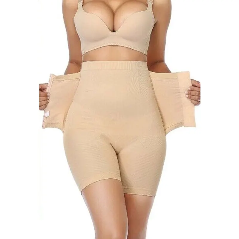 High Compression Girdle Slimming Sheath Fajas Shapewear Firm Tummy Control Waist Slimming Belt Waist Trainer Pants Women Opp Bag
